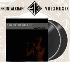 FRONTALKRAFT - VOLXMUSIK - DOPPEL LP